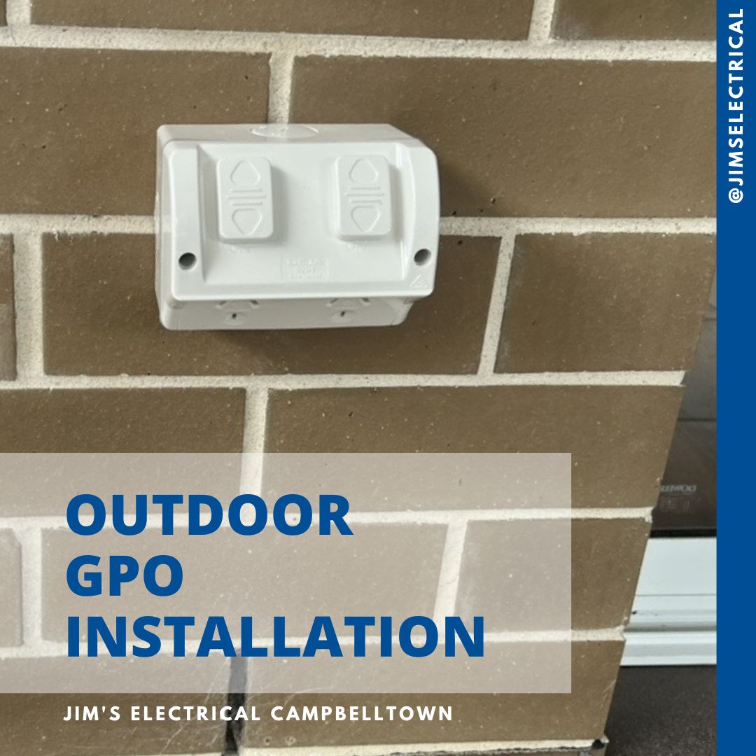 Outdoor GPO Installation